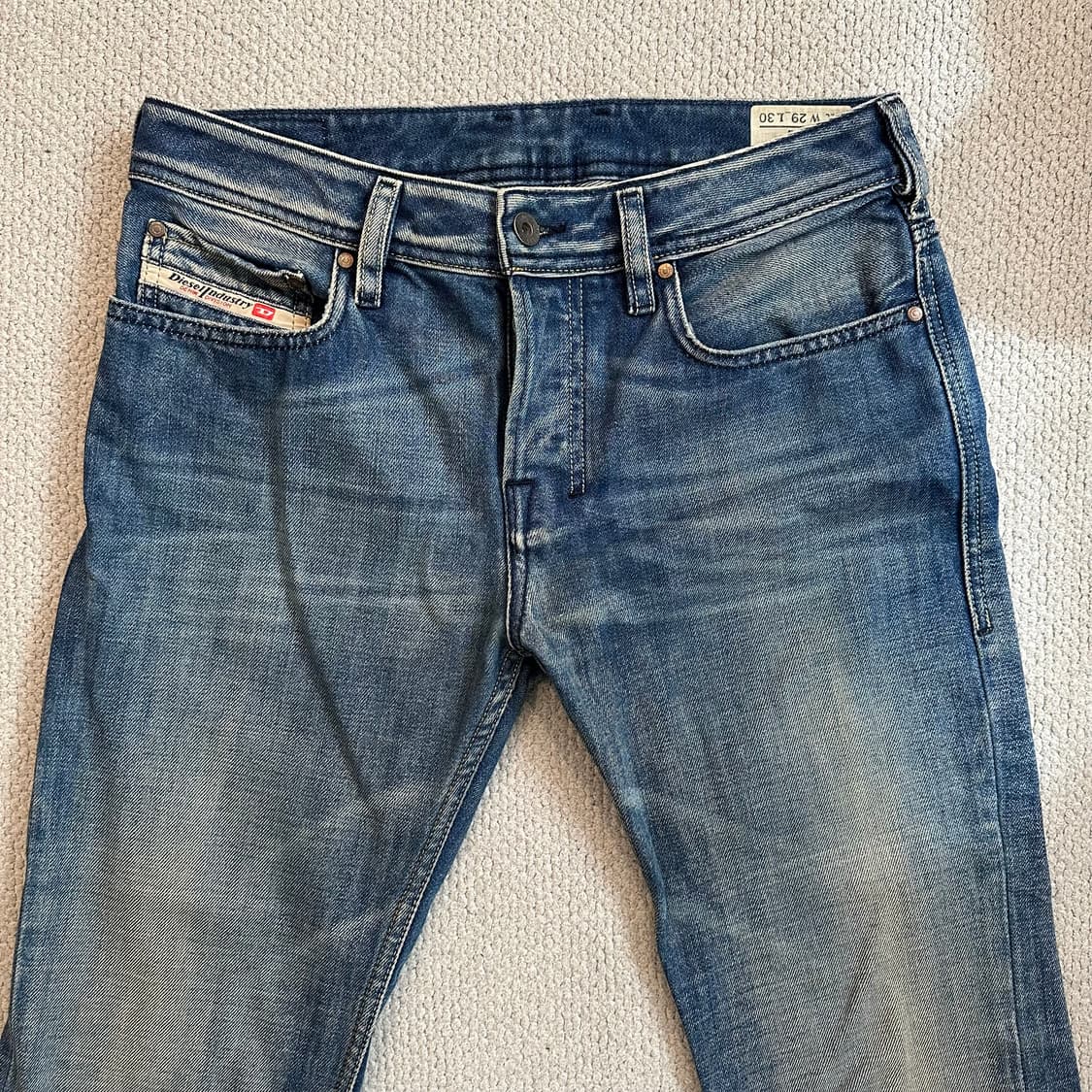 Diesel 디젤 ZATHAN 데님 팬츠 상품이미지2