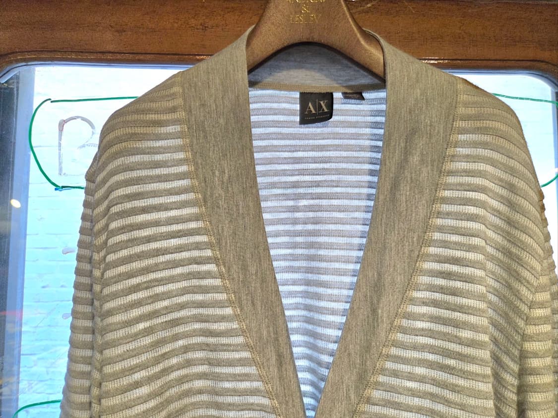 아르마니 꼴레지오니 숄칼라 카디건  상품이미지2