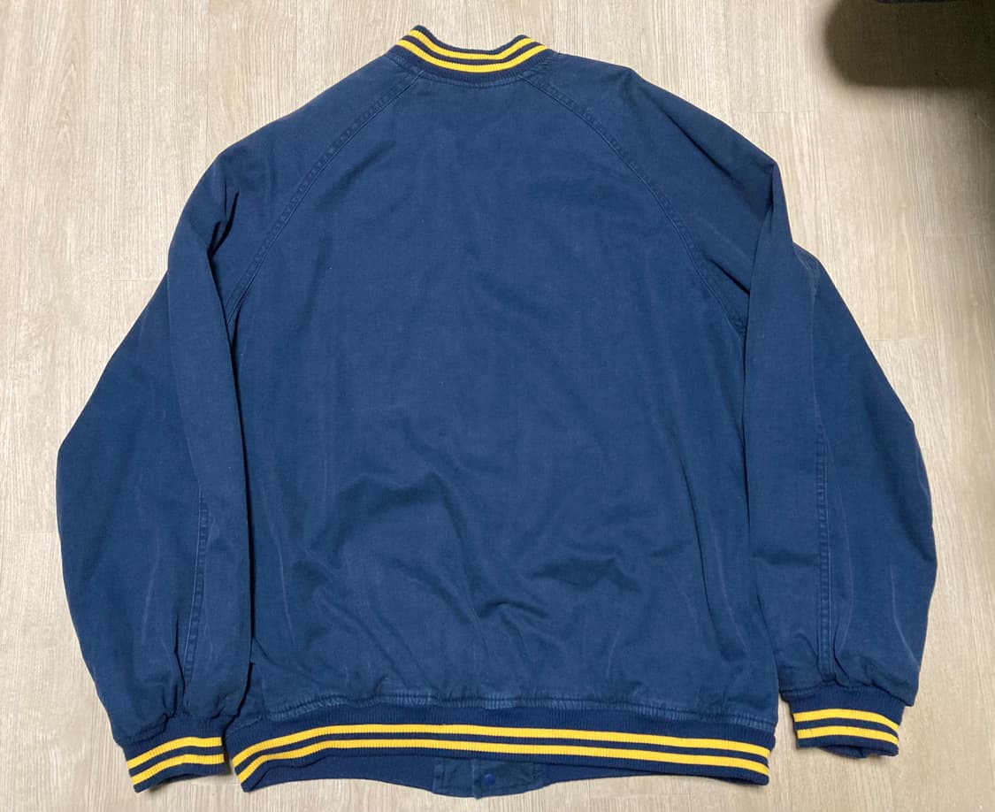 [2XL/XXL] 블랙아웃 팀 바시티 자켓 / 네이비 상품이미지2