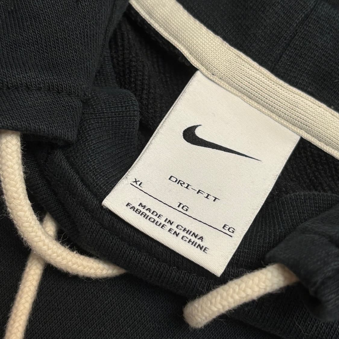 XL 나이키 스탠다드 이슈 후드 후디 블랙 상품이미지5