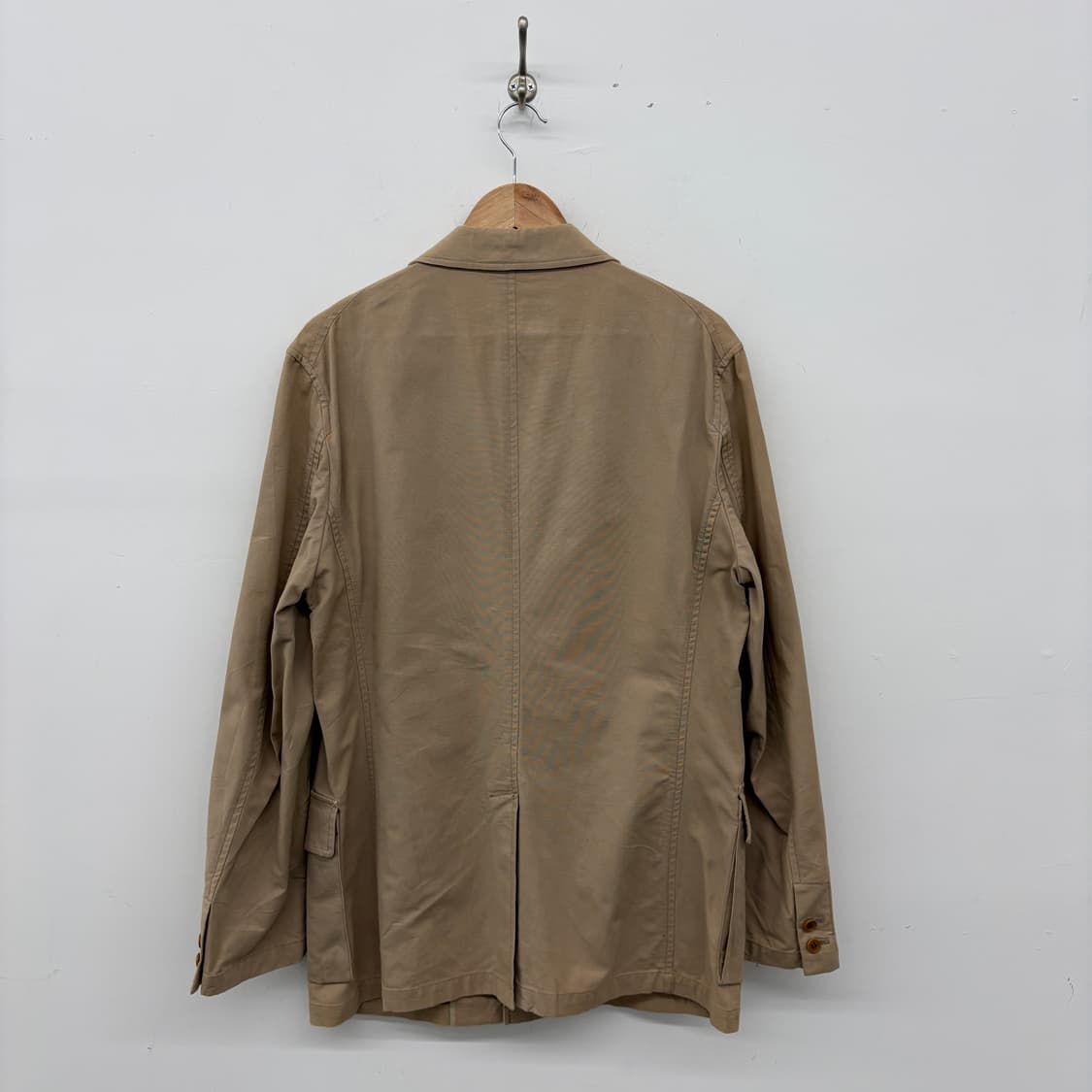 요지야마모토 빈티지 베이지색 면 자켓 공용 L 상품이미지5
