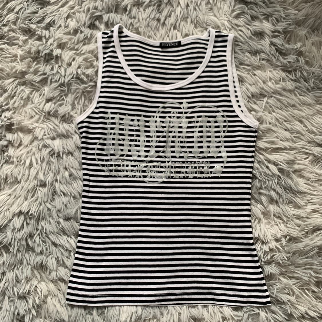 ELVENCE 일본 빈티지 민소매티셔츠 민소매티 y2k 상품이미지1