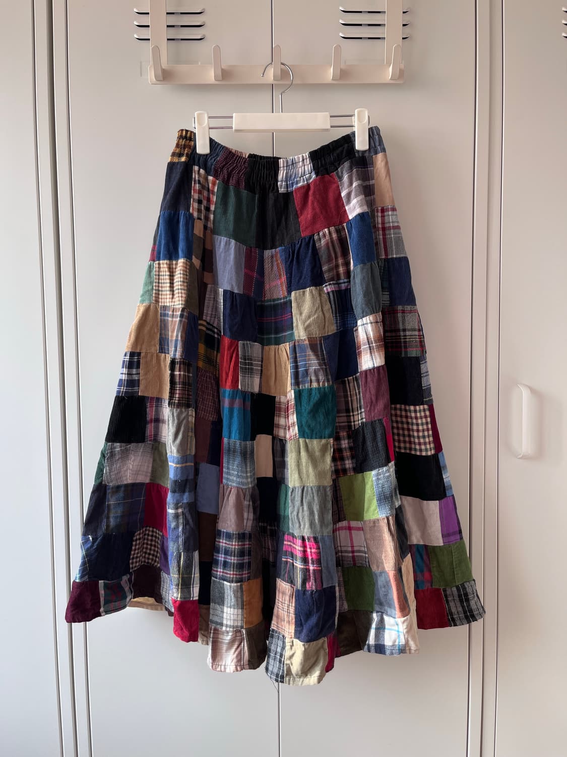 (Rare) vintage 패치워크 롱 스커트 상품이미지2