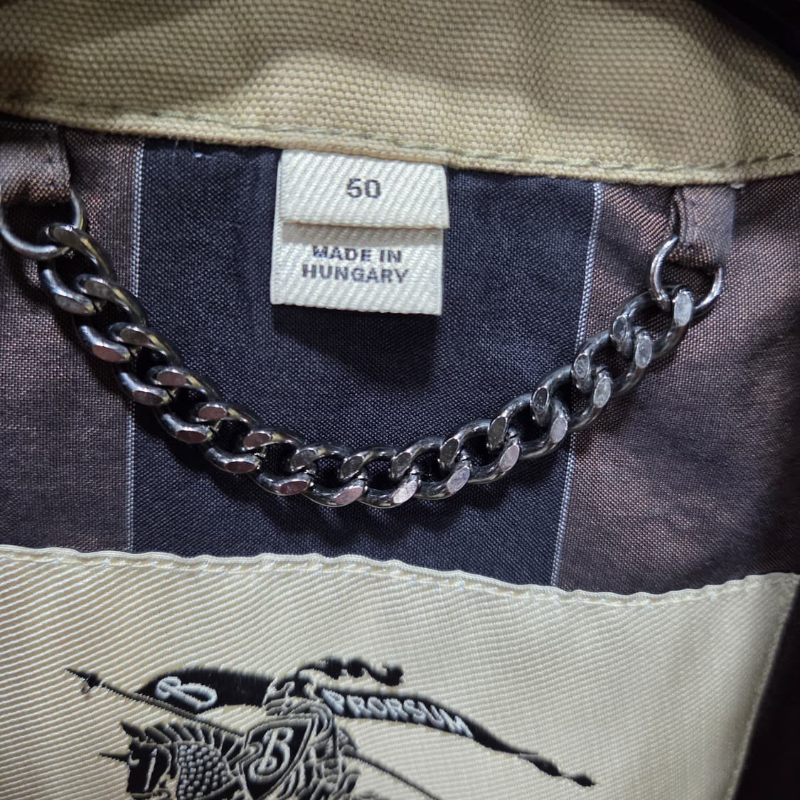 버버리 런던 하프 코트 상품이미지3