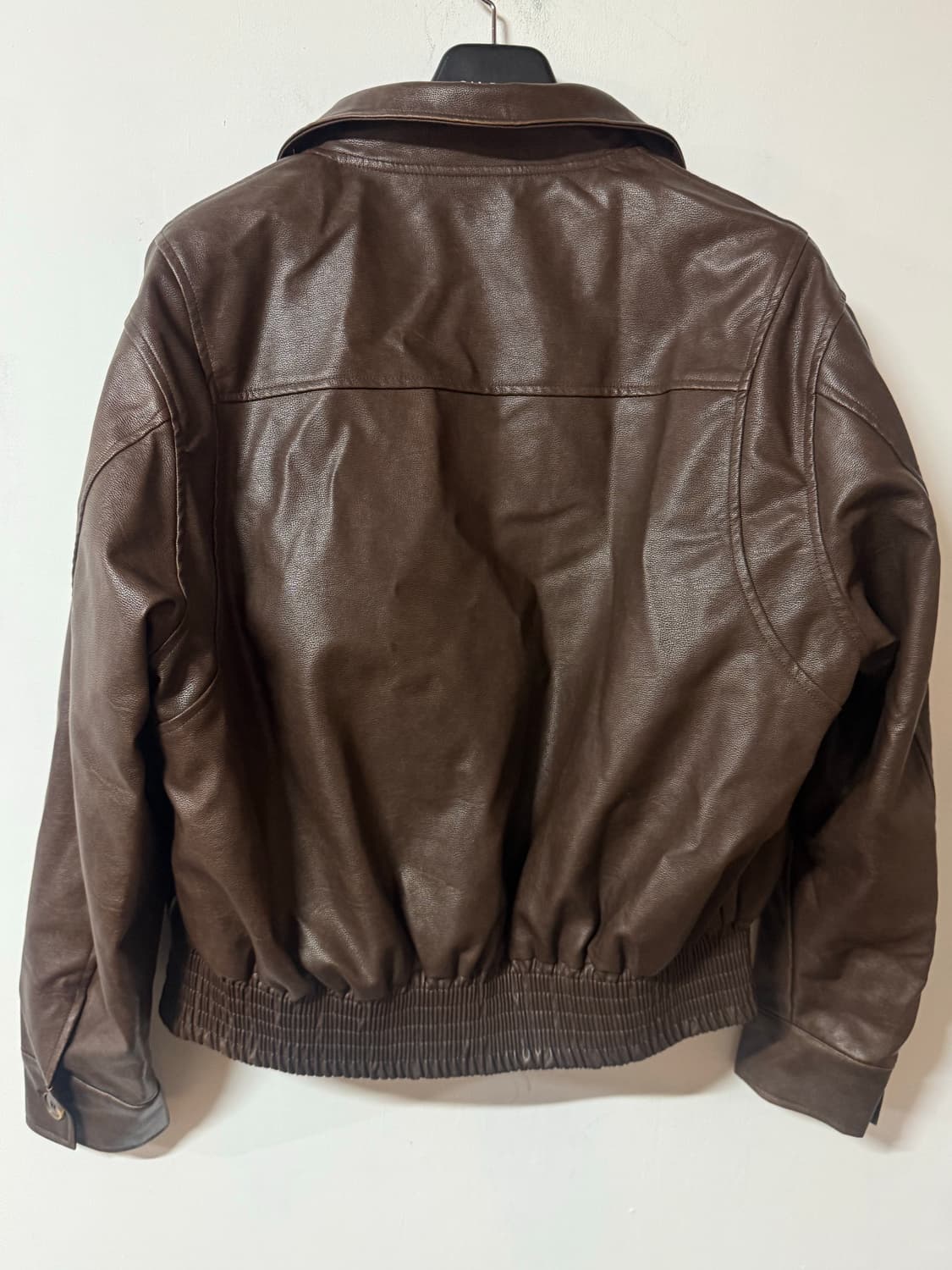 라퍼지포우먼 buffing leather 가죽 블루종 S 상품이미지4