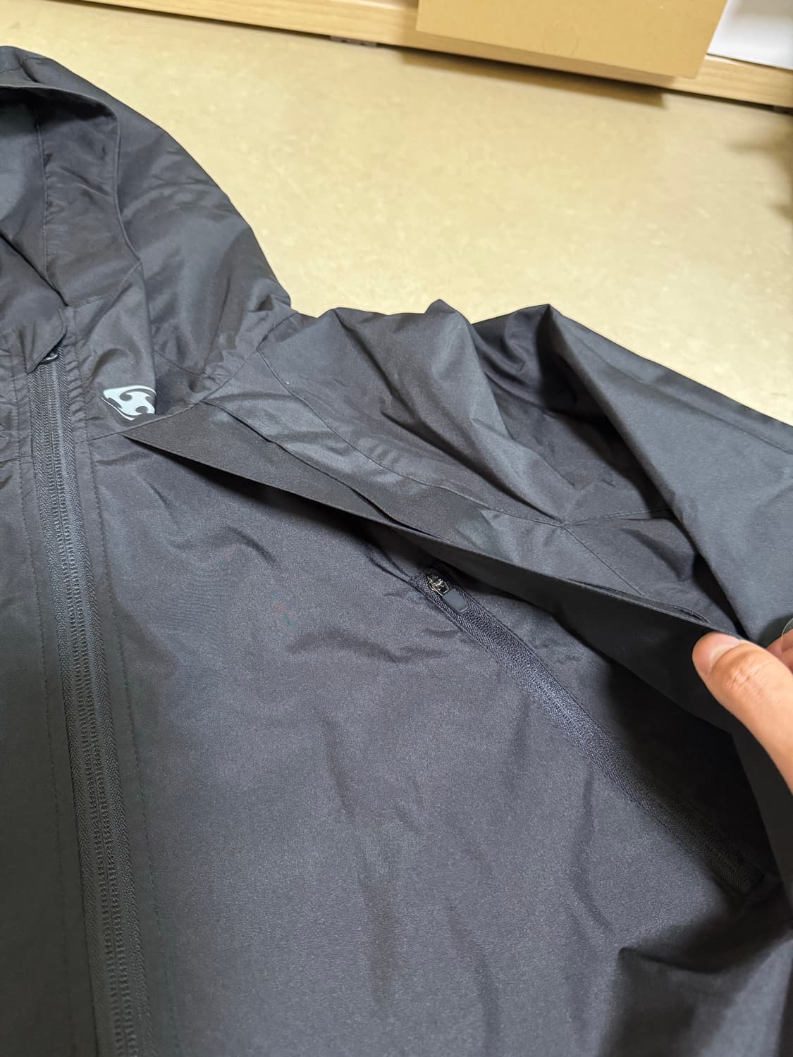 산산기어 21FW 윈드블록 자켓 블랙 (2 size) 상품이미지4