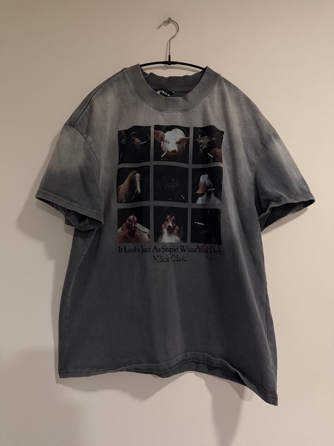 클릭클락 PETA Kids See 캠페인 그래픽 티셔츠 상품이미지2