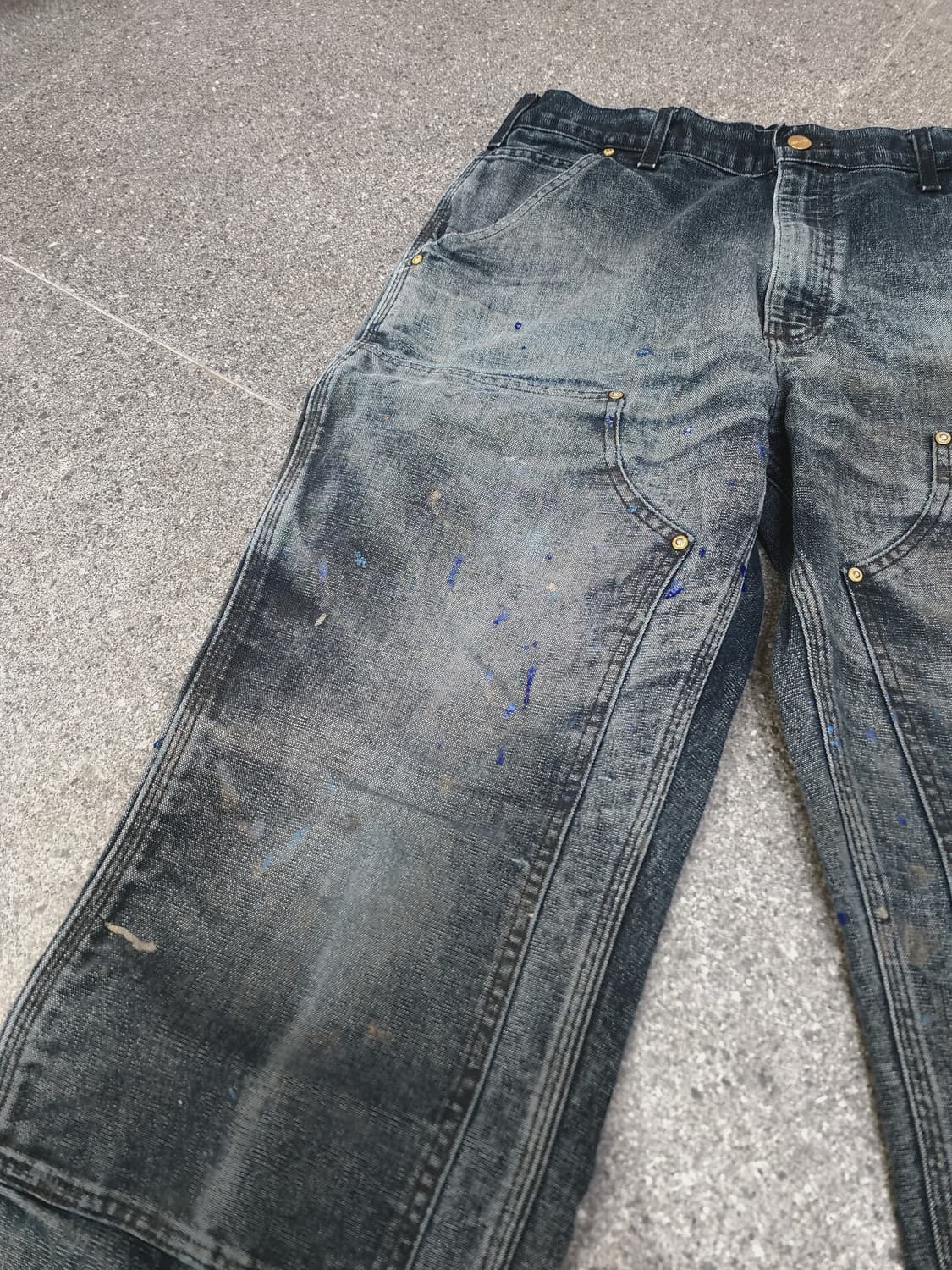 USA MADE 칼하트 더블니 34 X 30 상품이미지3