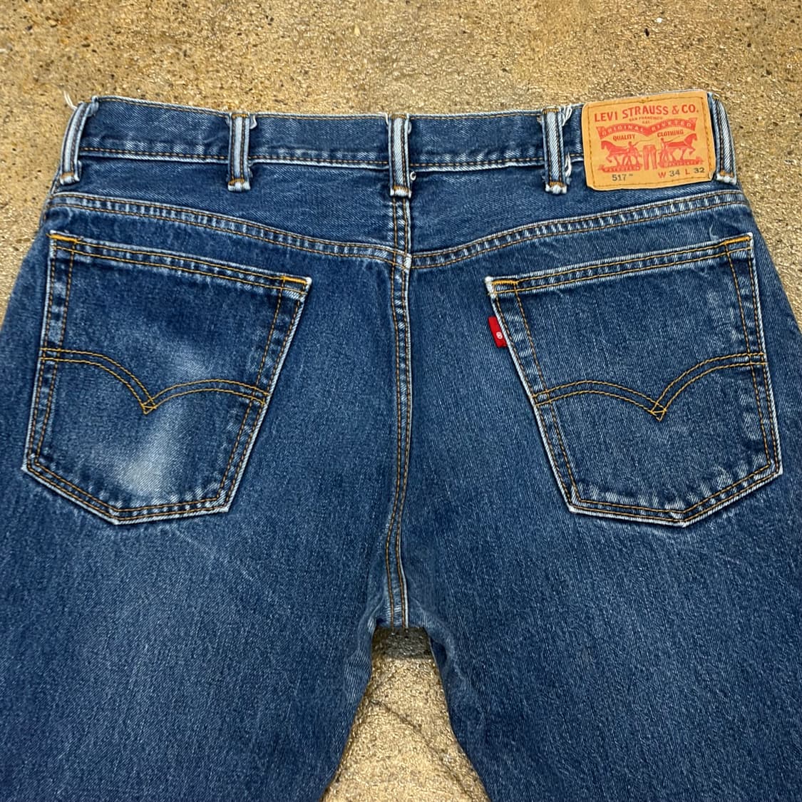 미국 빈티지 리바이스 517 부츠컷 청바지 데님팬츠 상품이미지7