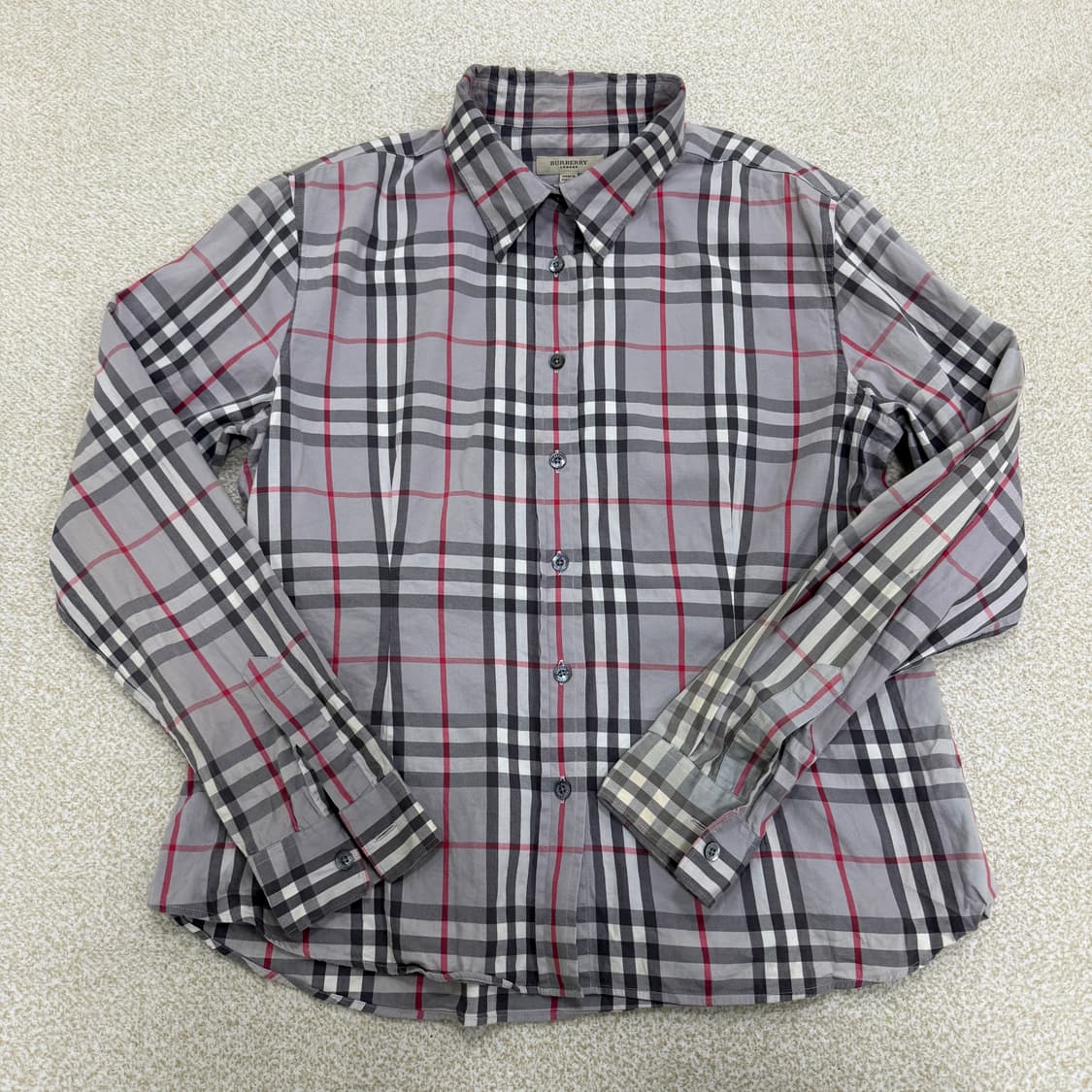 XL 버버리 체크셔츠 0213T1 상품이미지1