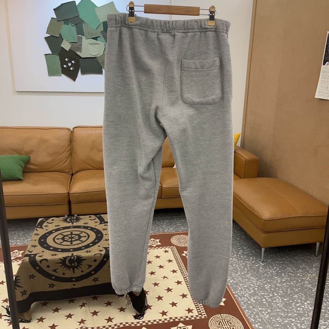 챔피온 올드스쿨 빈티지 캐주얼 기모 스웻팬츠 M C08716 상품이미지4