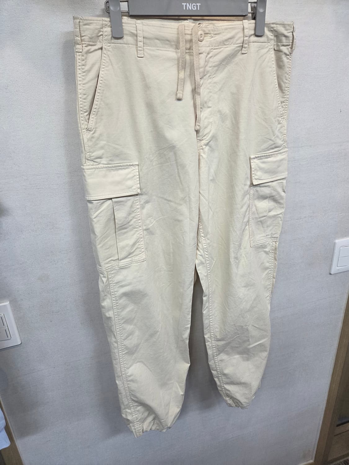 유니클로 스트링 카고팬츠 L 대략 33 34 상품이미지5