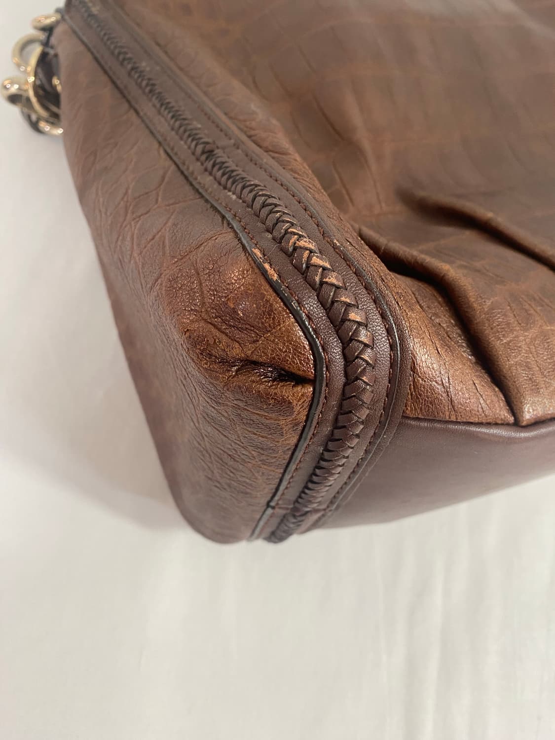 코치 메디슨 캐롤라인 악어 투웨이백 숄더백 토트백 상품이미지9