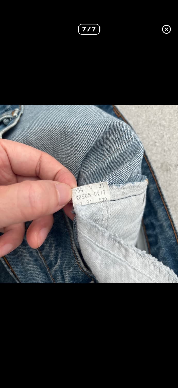 8U's USA levis 505 orange tab [31] 상품이미지7