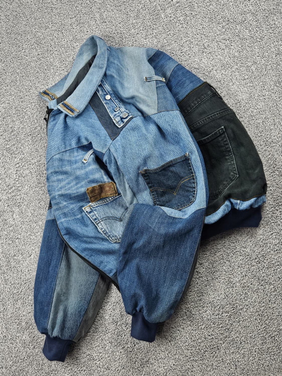 리바이스 리빌드 패치워크 커스텀 데님 자켓 (상세설명참조) / 10177 상품이미지3