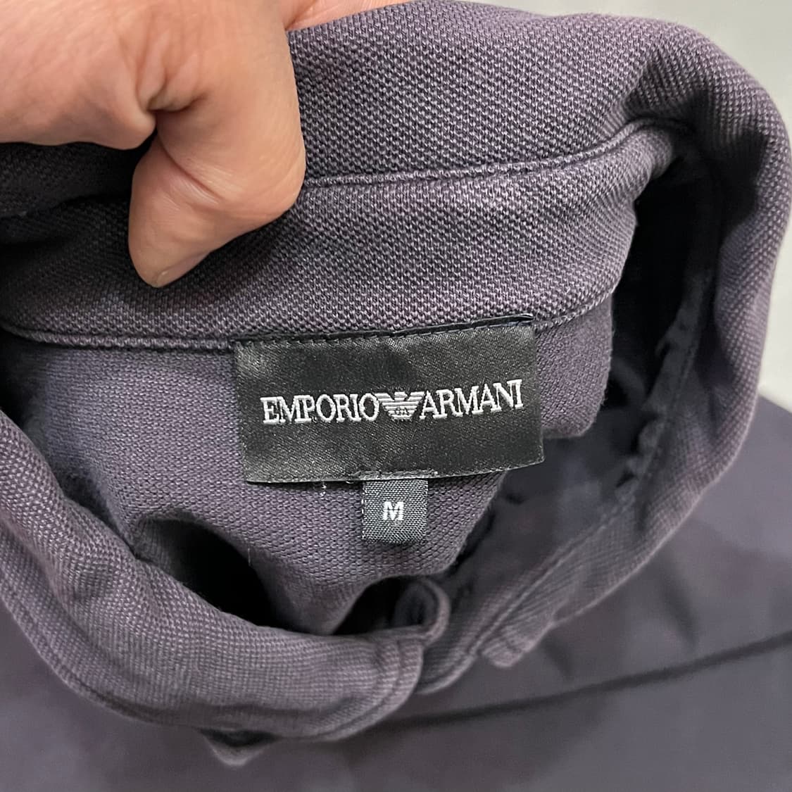  엠포리오 아르마니 컷오프 반팔 카라티 y16234 상품이미지8