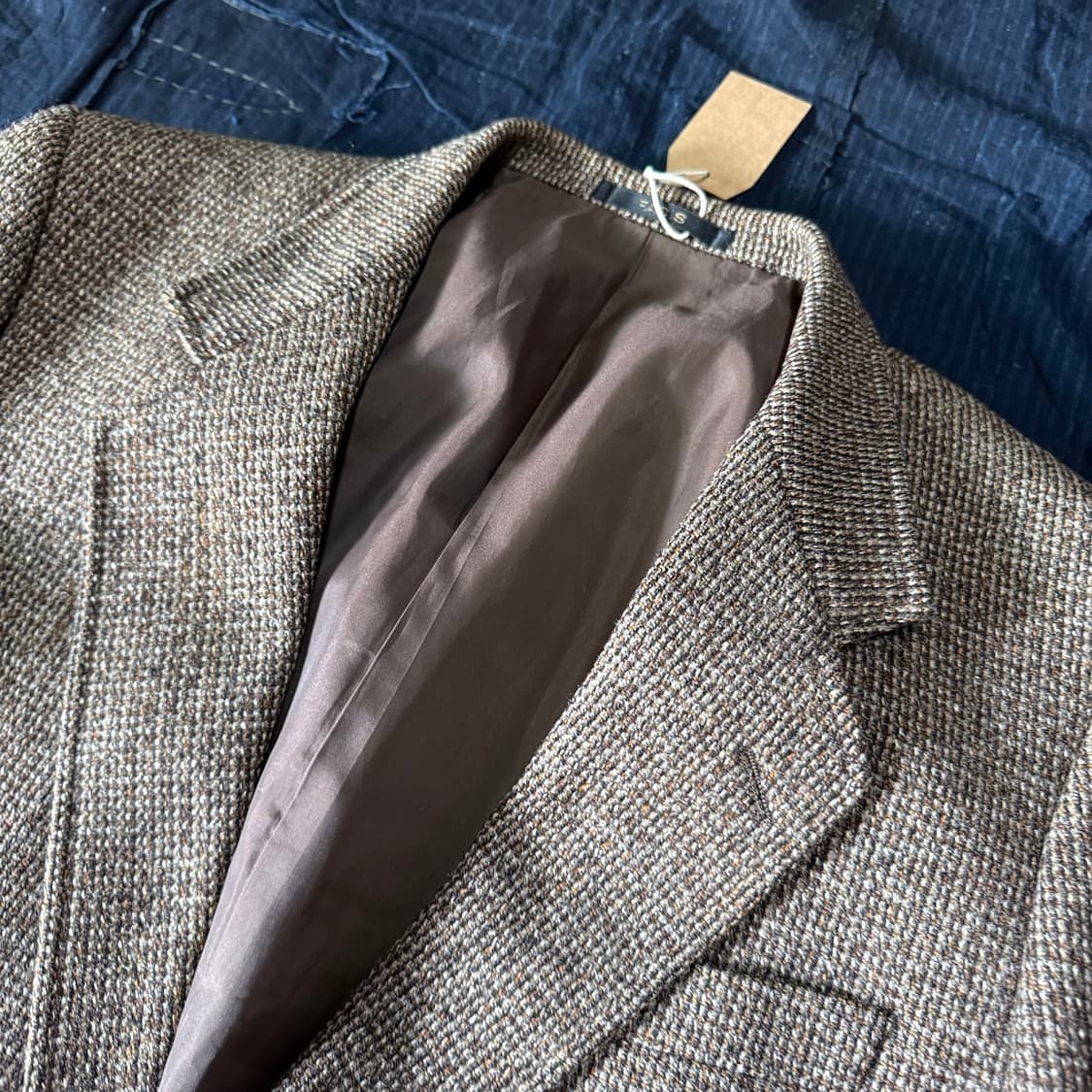 90‘s Facis 트위드 울 자켓 100 상품이미지2