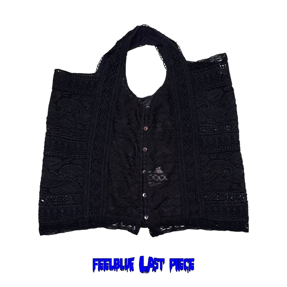 Crochet Square-Neck Tank slip top 상품이미지4