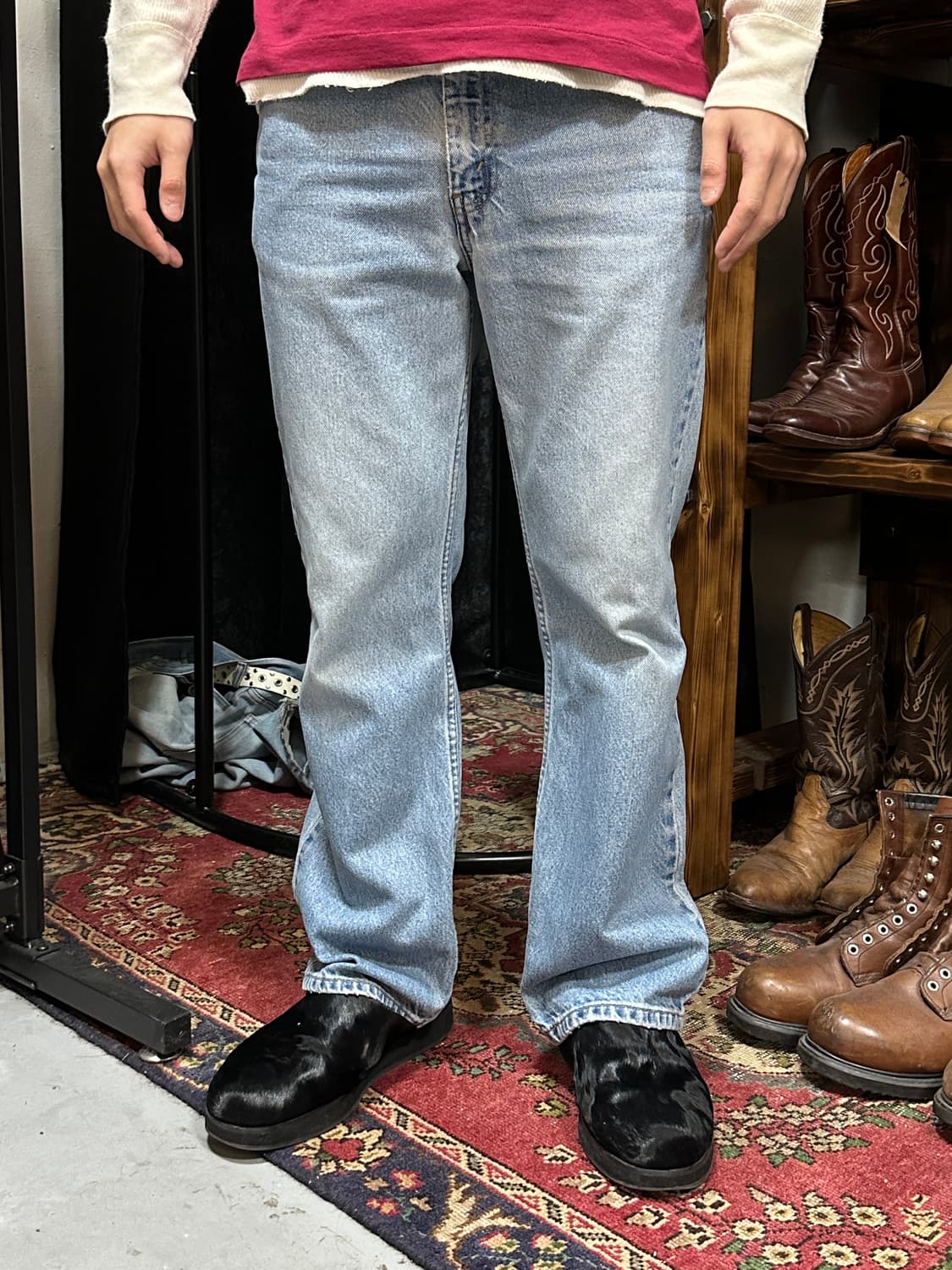 90's ~ 00’s 리바이스 517 부츠컷 플레어진 상품이미지3