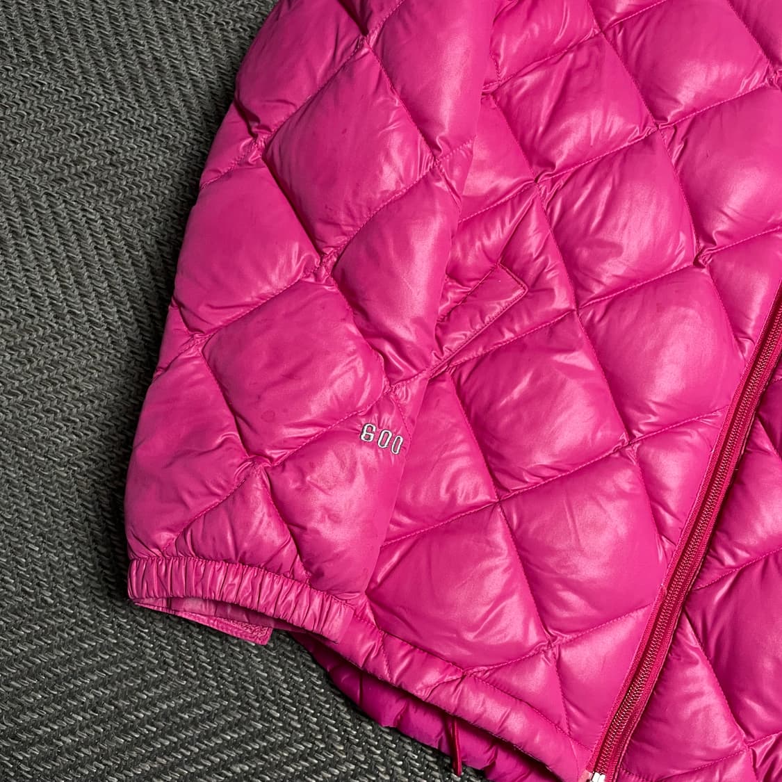 노스페이스 600 다이아몬드 퀼팅 구스다운 푸퍼 패딩 핑크y 5143 상품이미지4