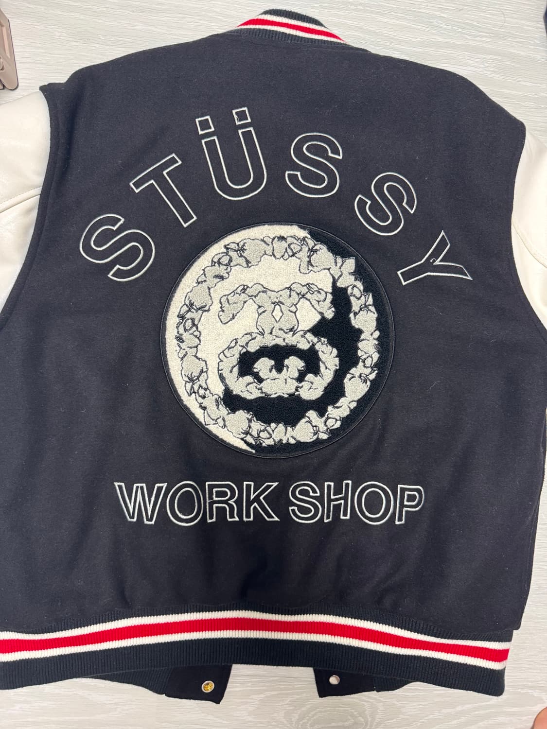 스투시 아워레가시 데님티어스 바시티 재켓 상품이미지2