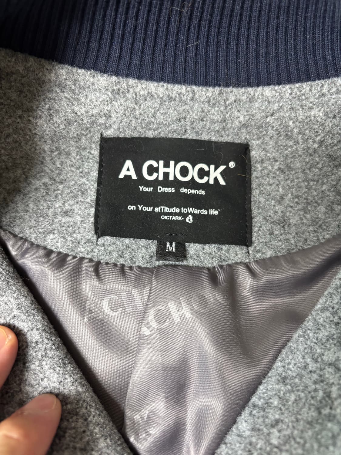 A CHOCK 바시티 자켓 xl 상품이미지3