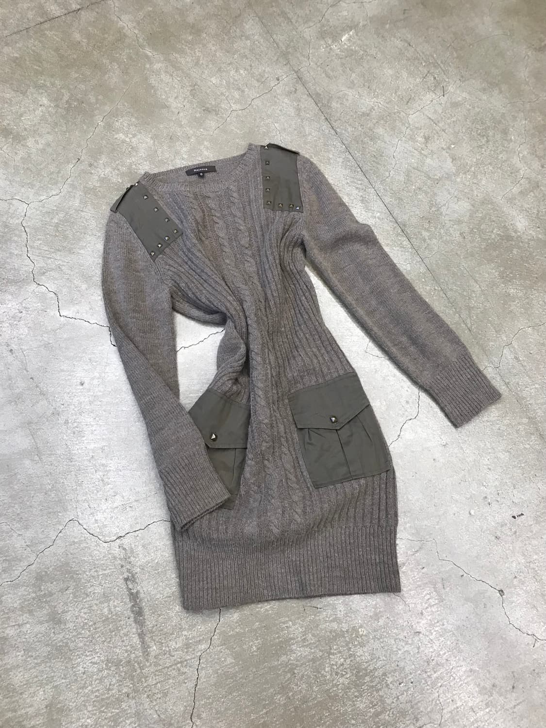 Cable Knit Utility Dress 상품이미지5