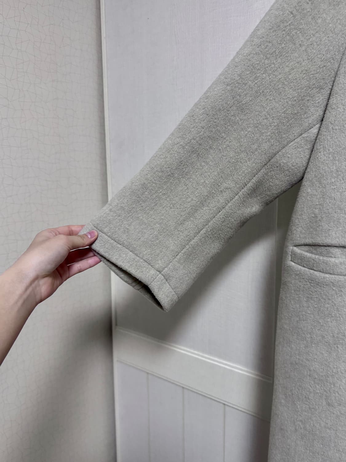 소치이 울캐시미어 발마칸 코트 상품이미지8