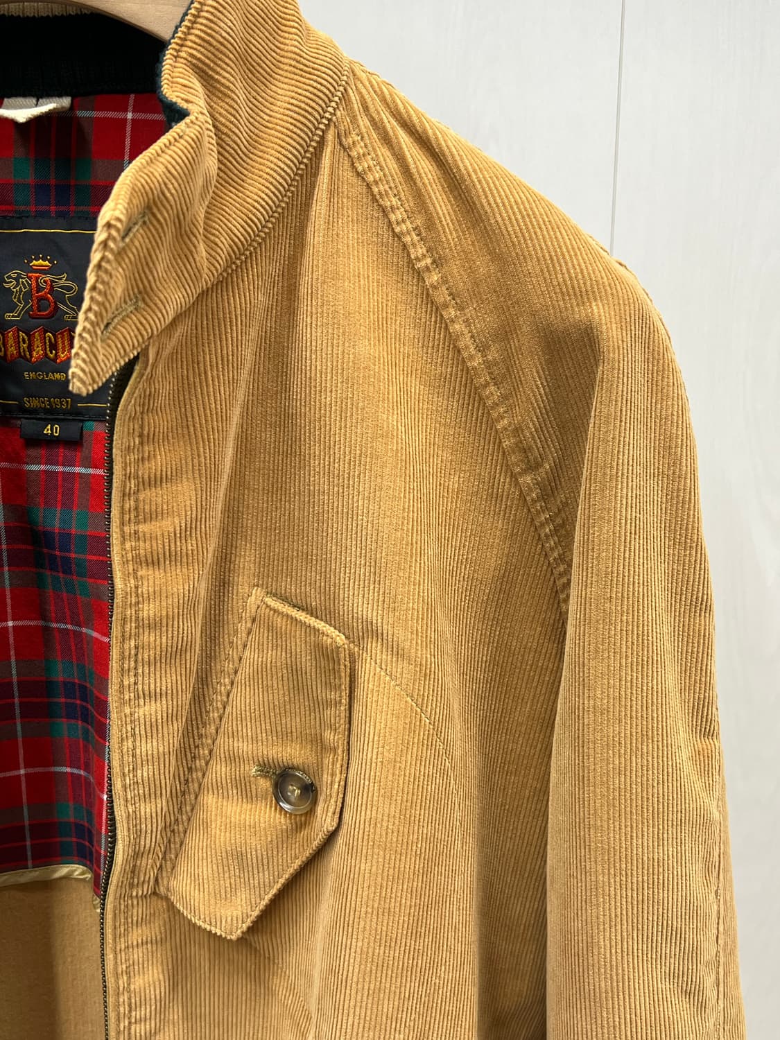 바라쿠타 코듀로이 g9 자켓 상품이미지3