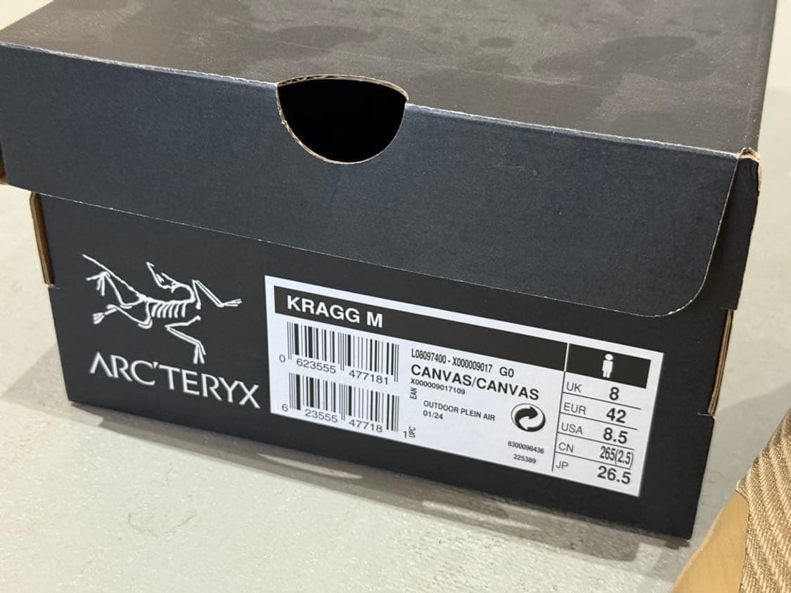 (us8.5) 아크테릭스 크래그 상품이미지5