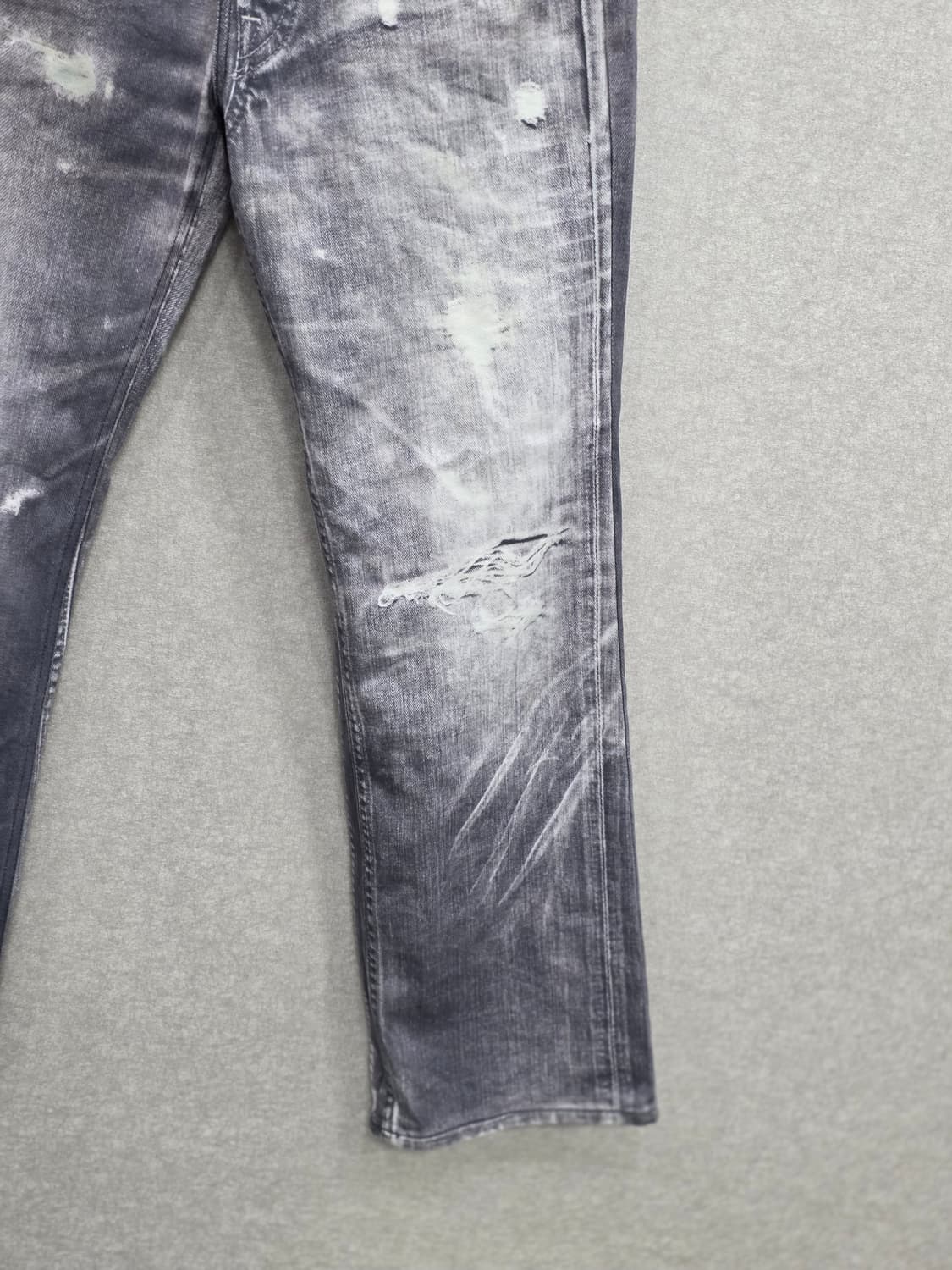 DNSR 그레이 워싱 데님 팬츠 상품이미지8