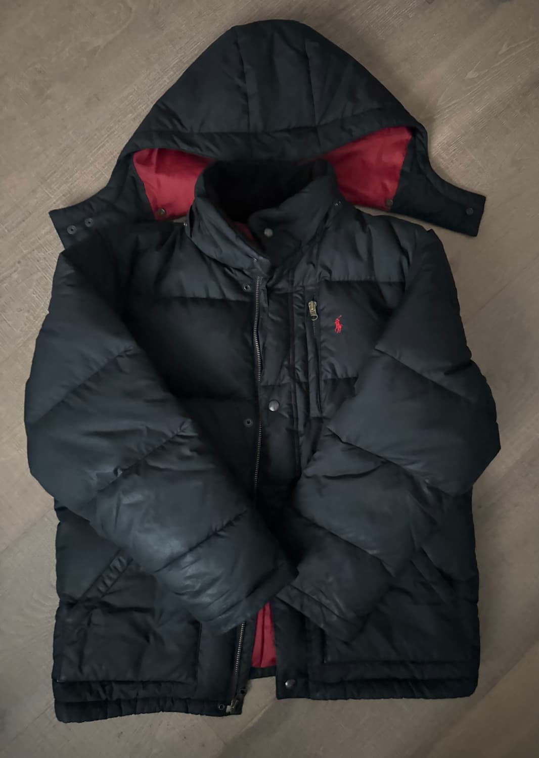 폴로 패딩(레드 포니) 상품이미지1