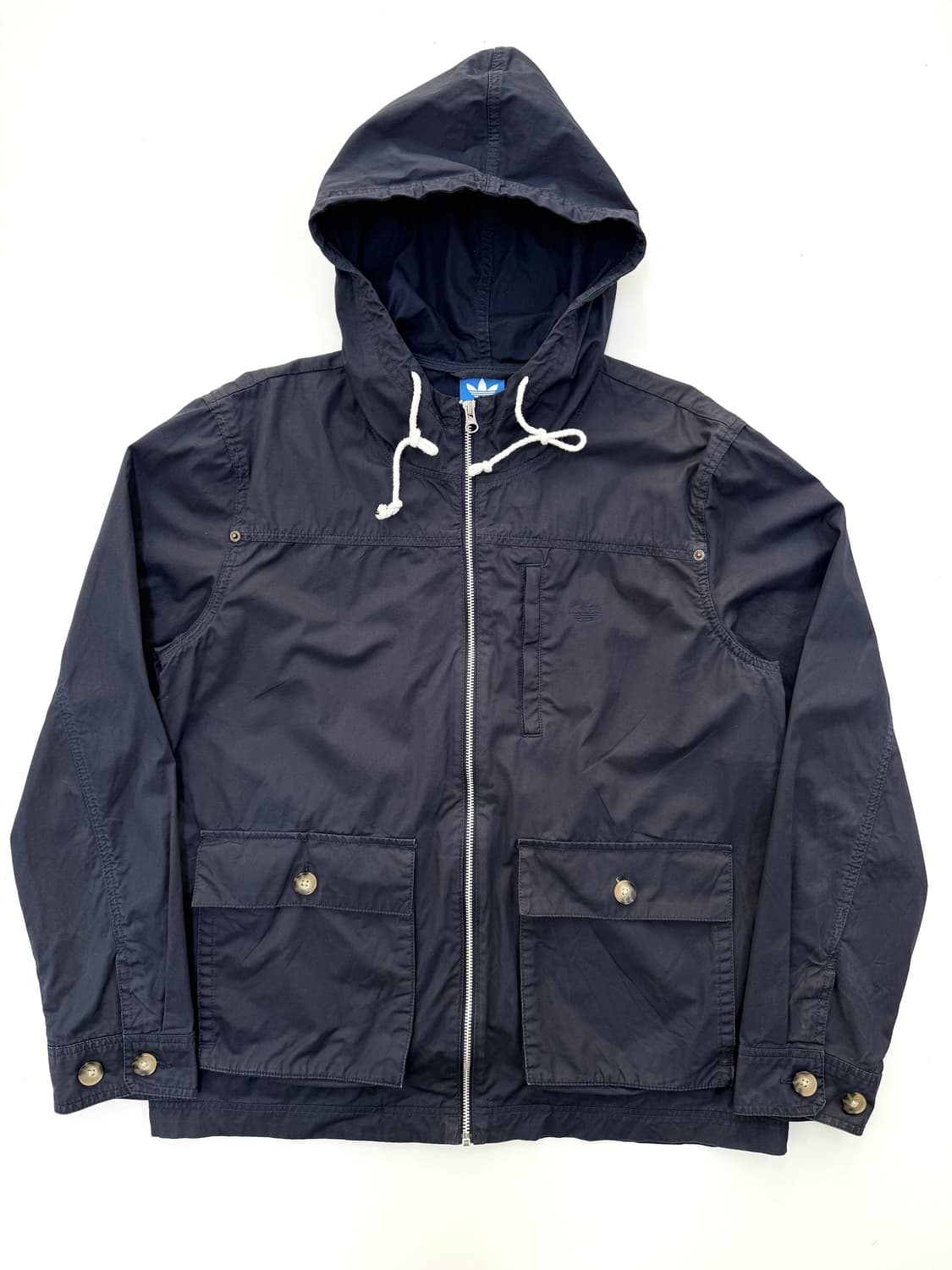 아디다스 오리지널 코튼 집업 후디 상품이미지1