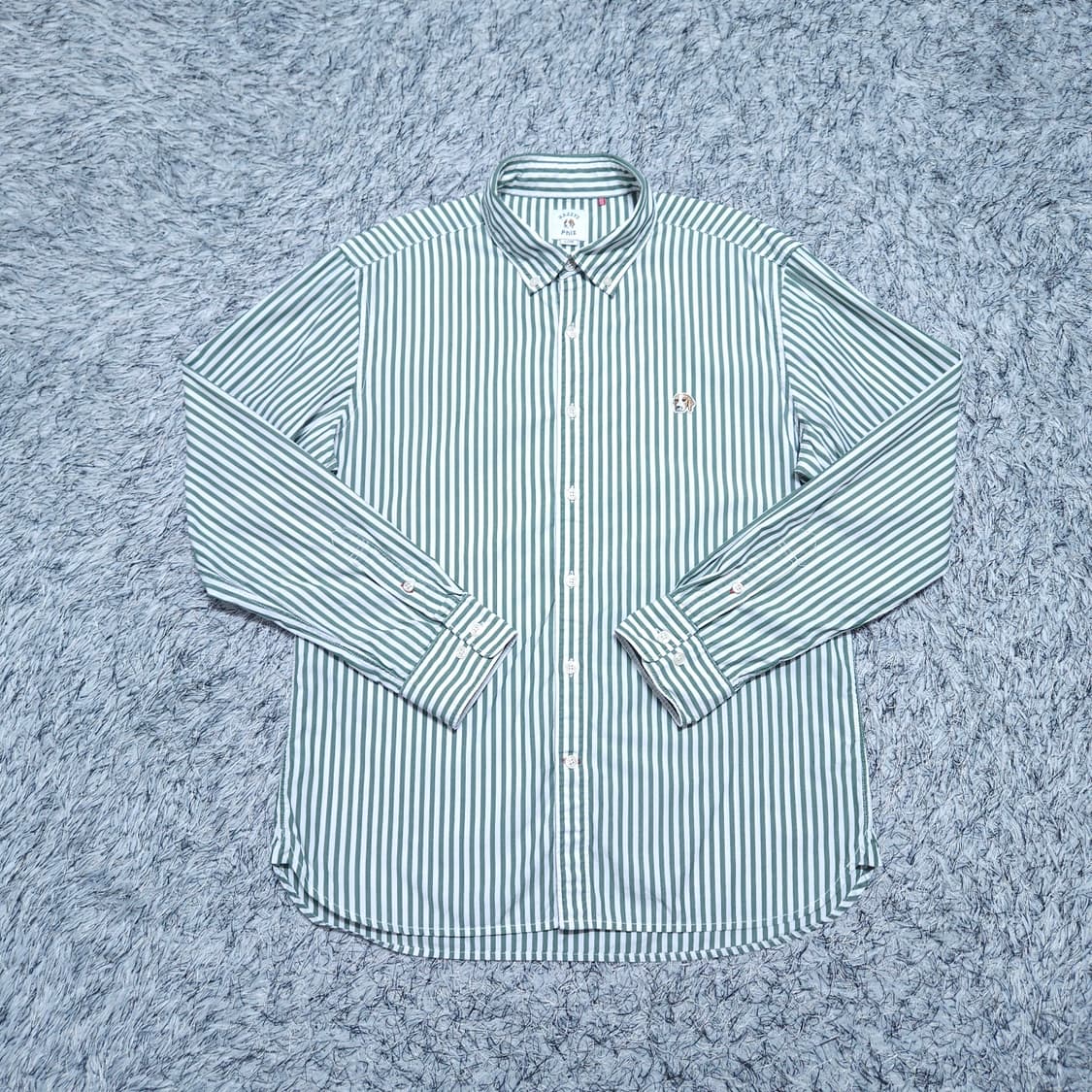 헤지스피즈)105 남자 스트라이프 셔츠남방 / 왕눈이샵 상품이미지1