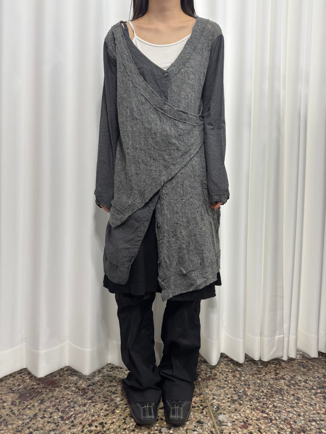 crossley design wrap cardigan 상품이미지1