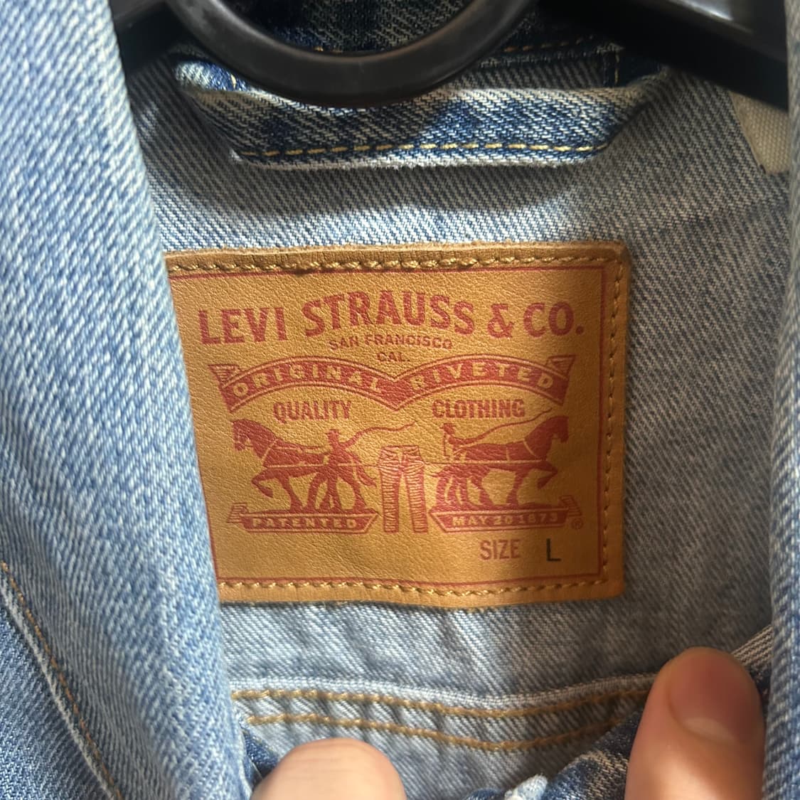 [L] levis denim jacket 상품이미지3