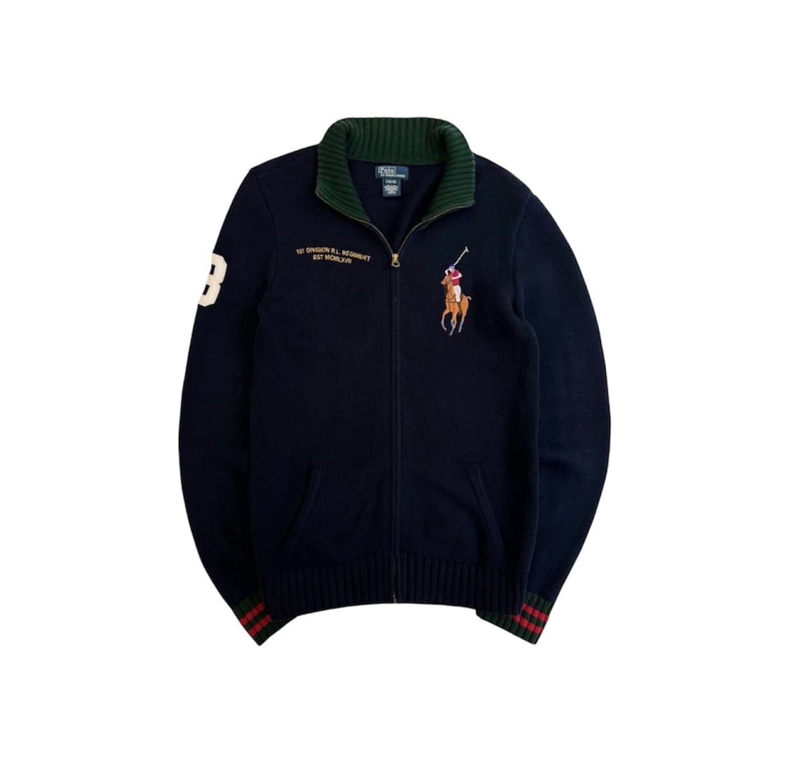 폴로랄프로렌 빅포니 집업 니트 상품이미지1