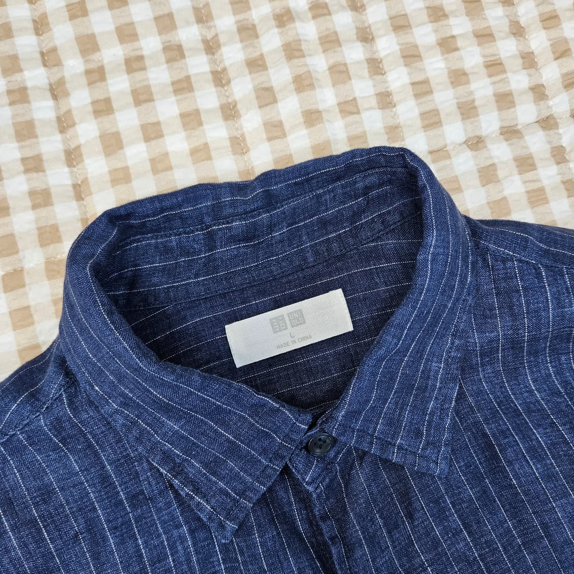 유니클로 마100 긴소매 셔츠 남자100 상품이미지2