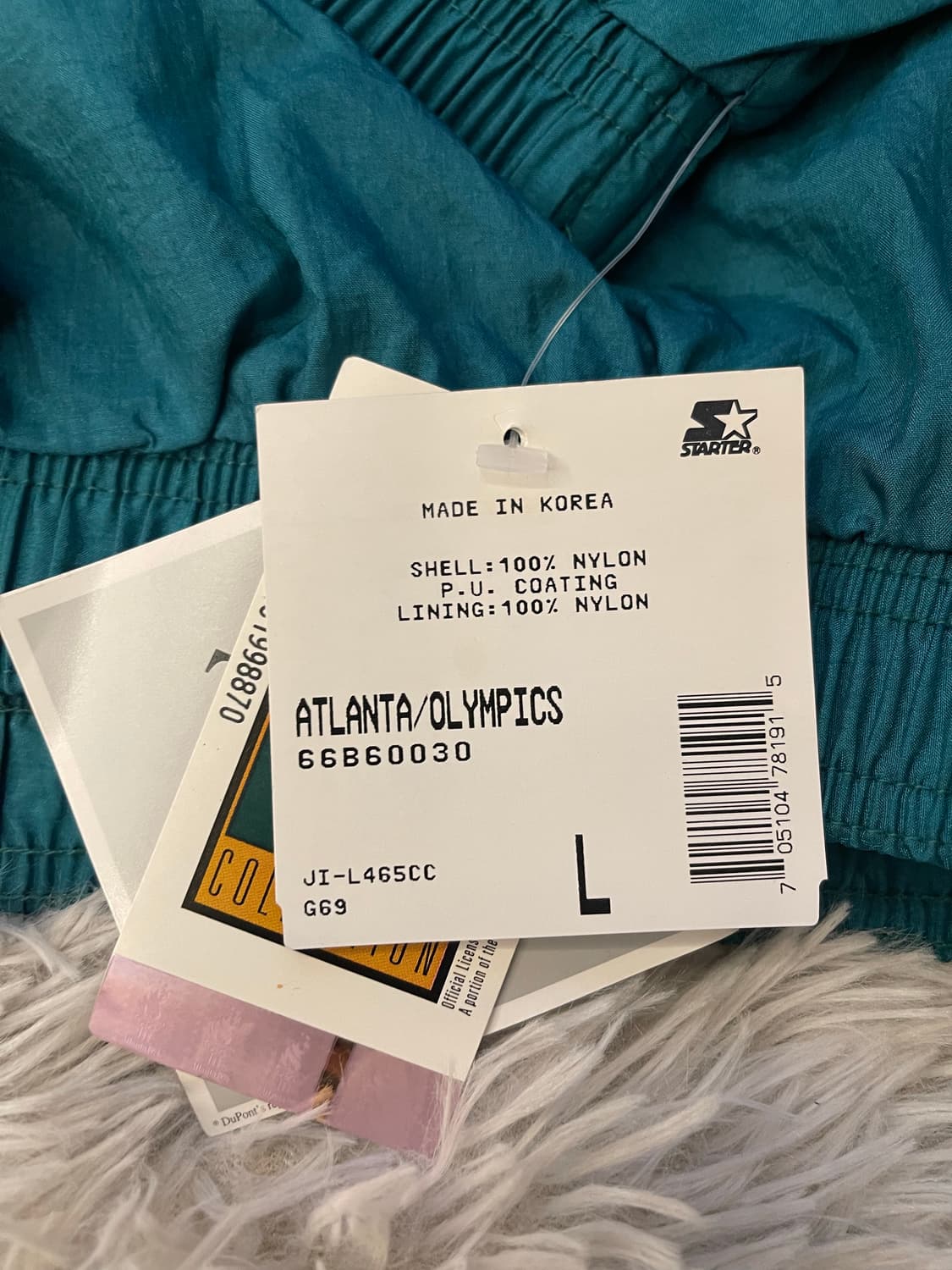 스타터 코카콜라 레어 아틀란타 올림픽 바람막이 아노락 L 데드스탁 상품이미지3