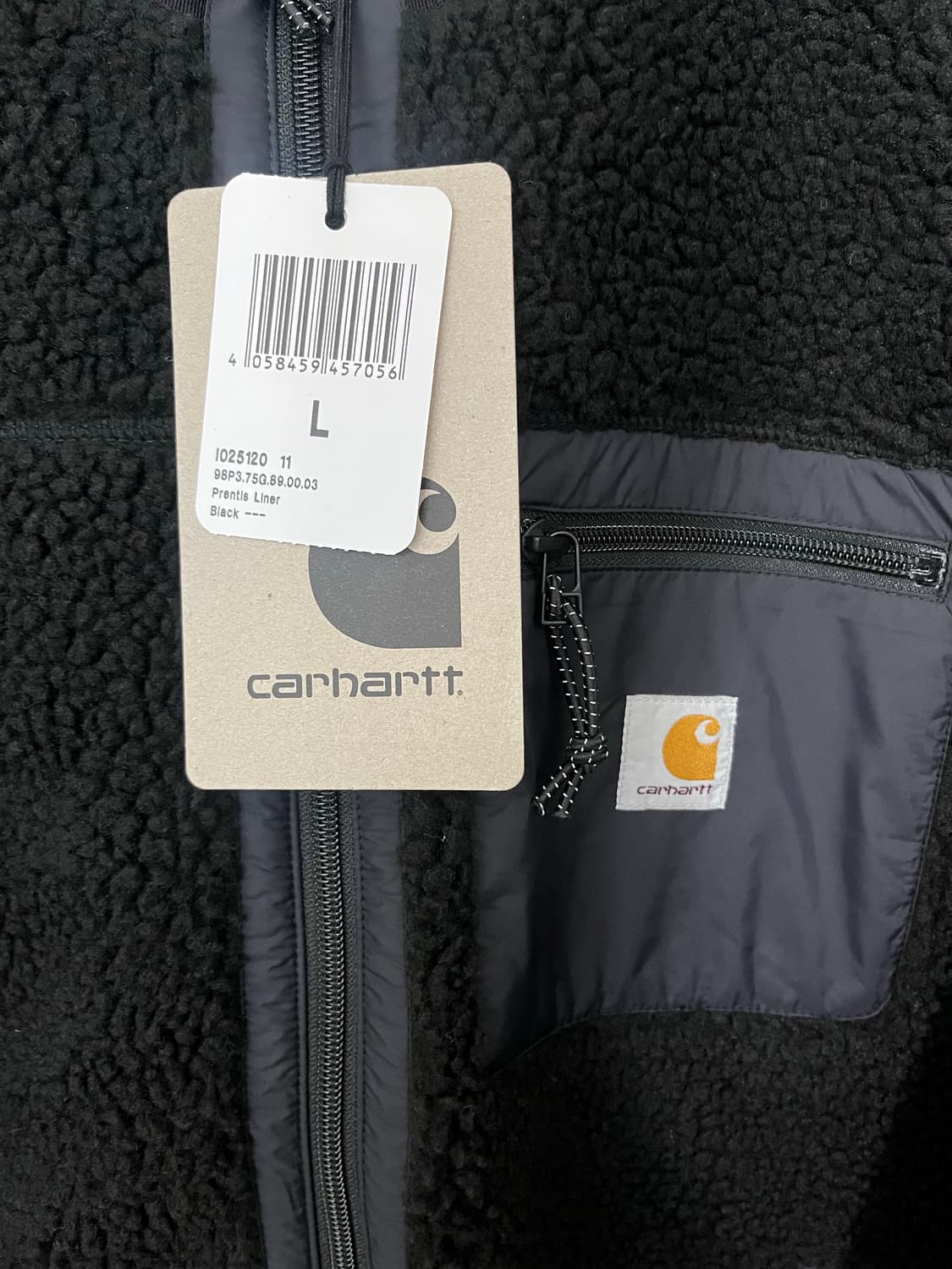 칼하트 wip 프렌티스 후리스(플리스) L (새상품) 상품이미지3