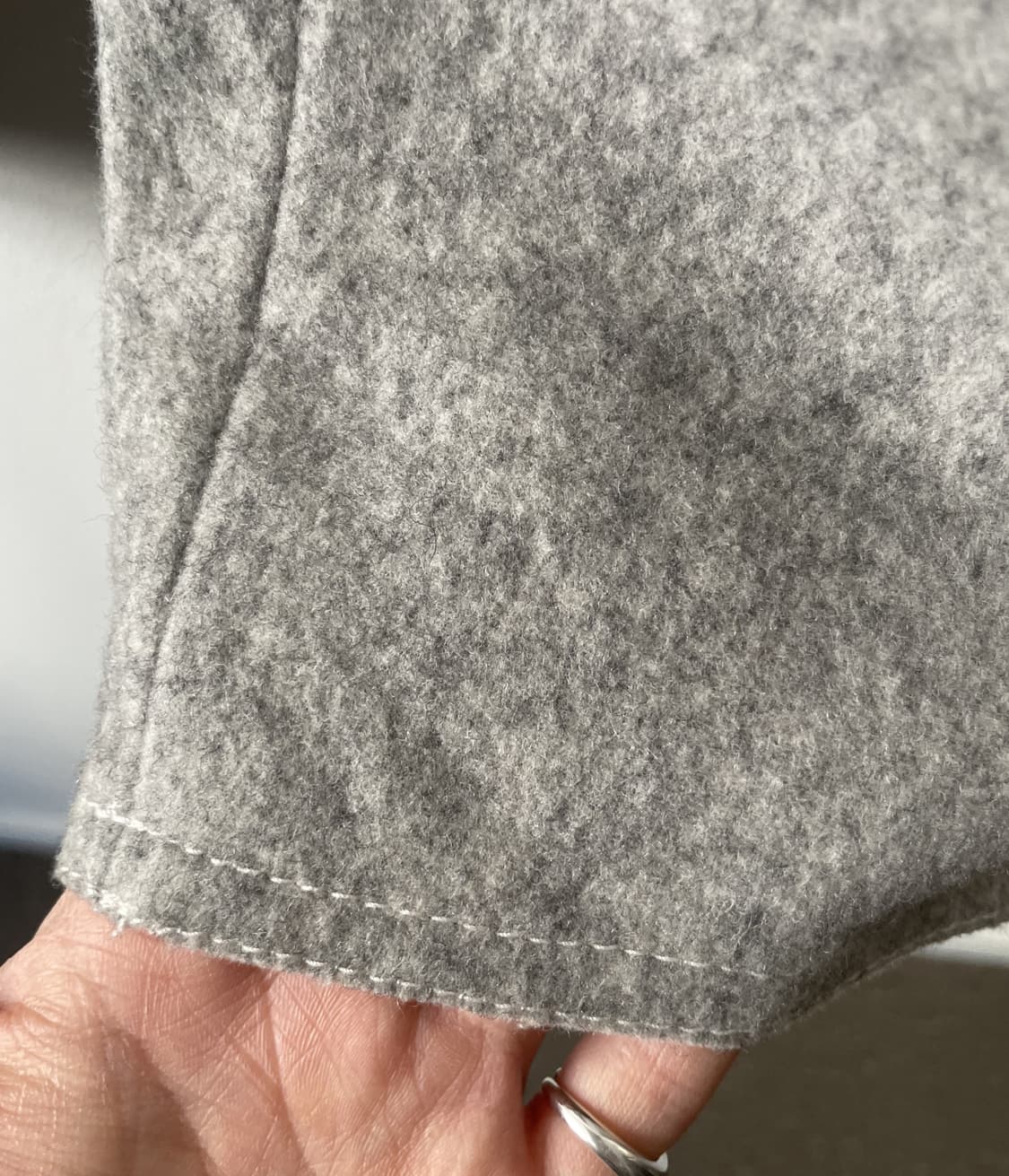 vintage light gray stitch pants 상품이미지5