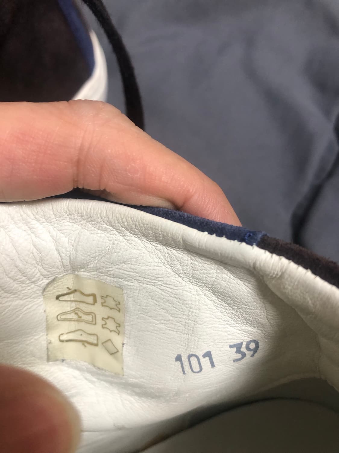 피에르하디 콜로라마 벨크로 하이탑 브라운 블루 39 상품이미지8