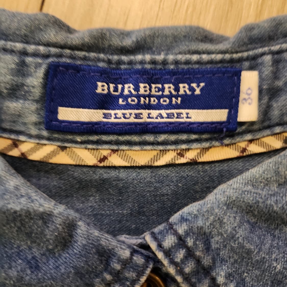 버버리 데님 원피스 상품이미지3