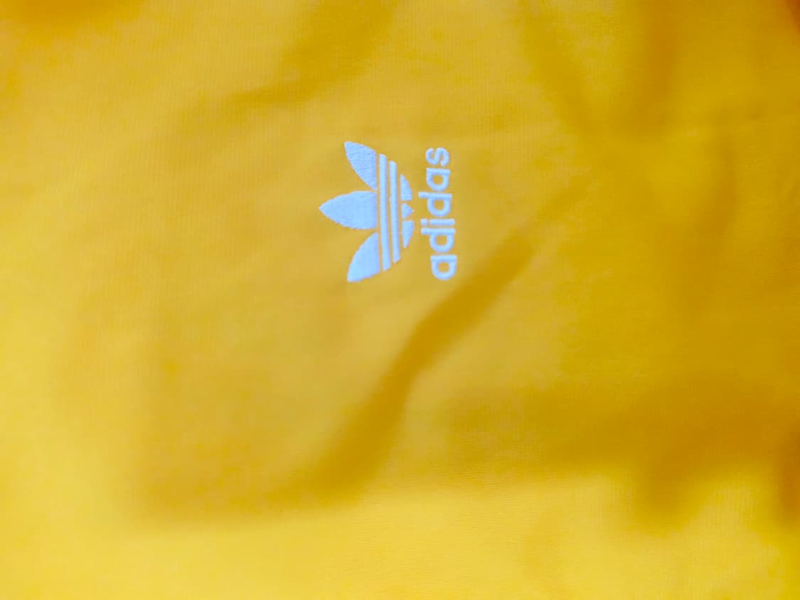 [아디다스] Y2K 근본 옐로우 화이트 삼선 파이어버드 트랙탑 져지 XL 상품이미지3