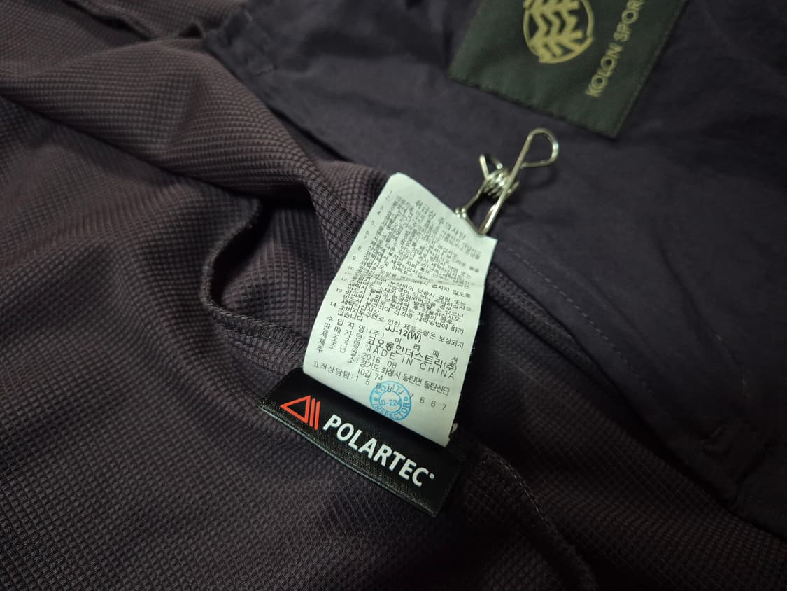 코오롱스포츠 남성 바람막이 조끼 105 상품이미지8