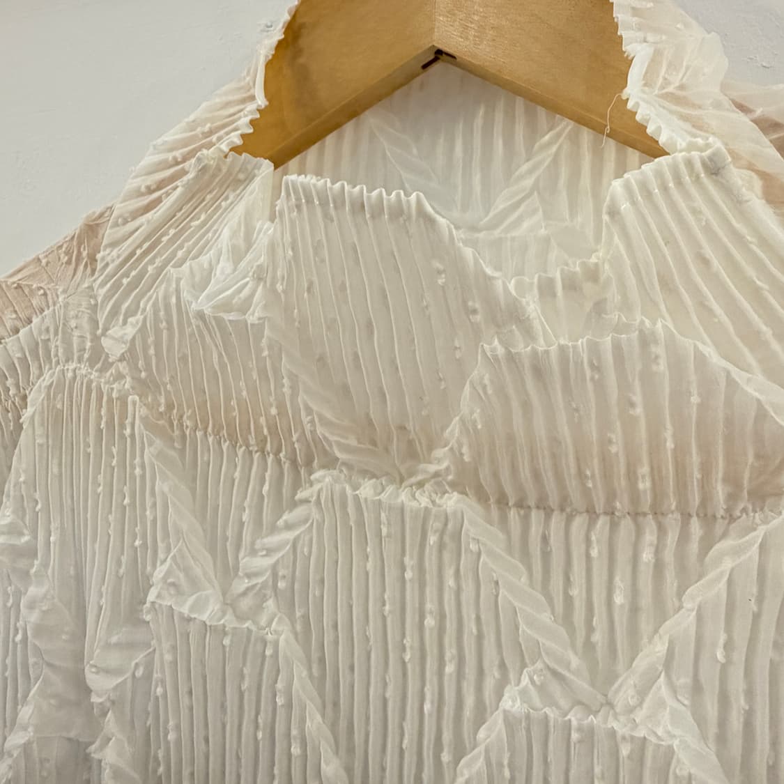 ISSEY MIYAKE 이세이미야케 플리츠 블라우스 상품이미지2