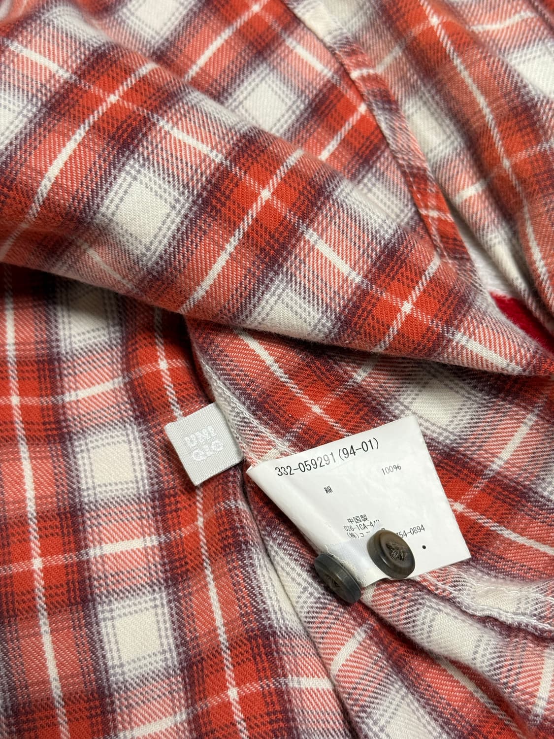 유니클로 플란넬셔츠 L UNIQLO Flannel Shirt 빈티지 상품이미지8