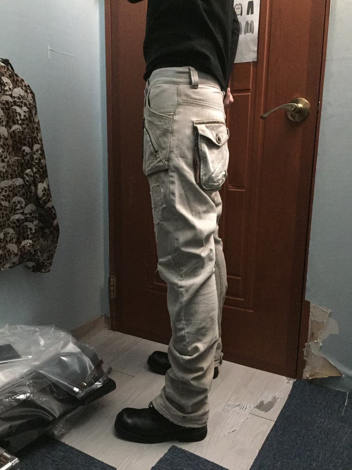 PPFM 커브드 데님 팬츠 상품이미지3