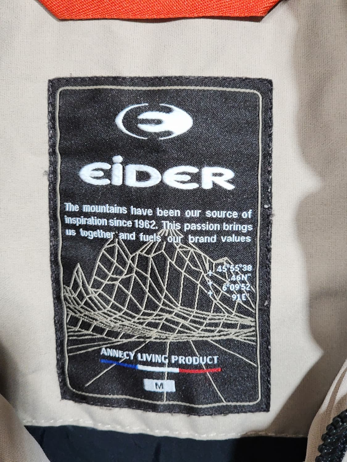 (M) 아이더 오리털 패딩점퍼 후드 다운자켓 아웃도어  상품이미지3