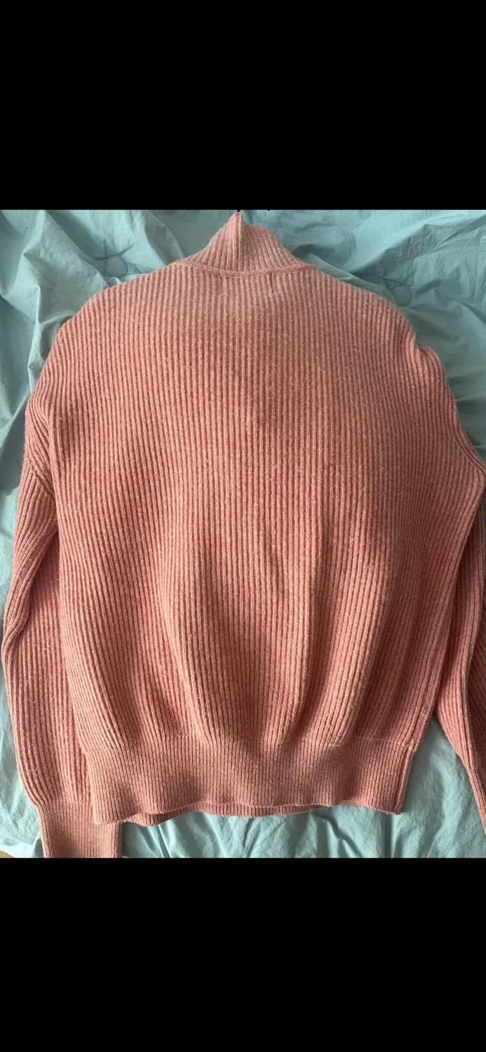 마티스 더 큐레이터 하프집업 니트 핑크 3사이즈 상품이미지3